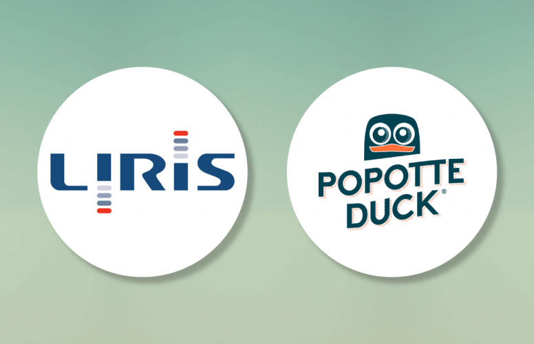 Le laboratoire Liris et la startup Popotte Duck